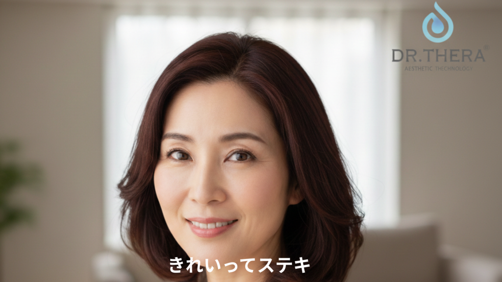 自分を好きになる喜びを。DR.THERA（ドクターセラ）が提案する「きれいってステキ」な毎日と、輝く笑顔の女性